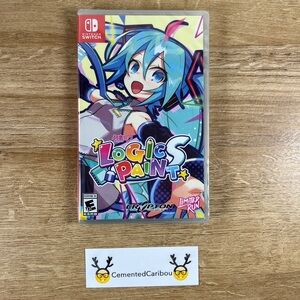 Hatsune Miku Logic Paint S Nintendo Switch Game Limited Run NEW SEALED